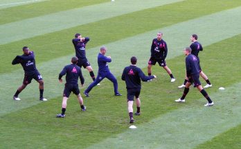 David Moyes at Everton training session, July 2025